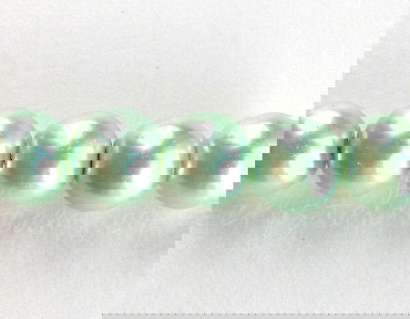 Perlas de Vidrio 10mm - Light Green - - Crystaldreams Abalorios