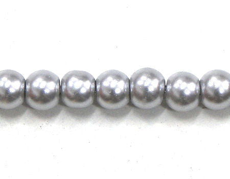 Perlas de Vidrio 4mm - Agujero: 0,5mm - Silver - - Crystaldreams Abalorios