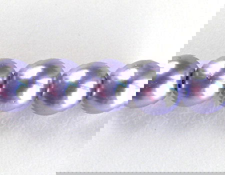 Perlas de Vidrio 8mm - Agujero: 1mm - Violeta - - Crystaldreams Abalorios