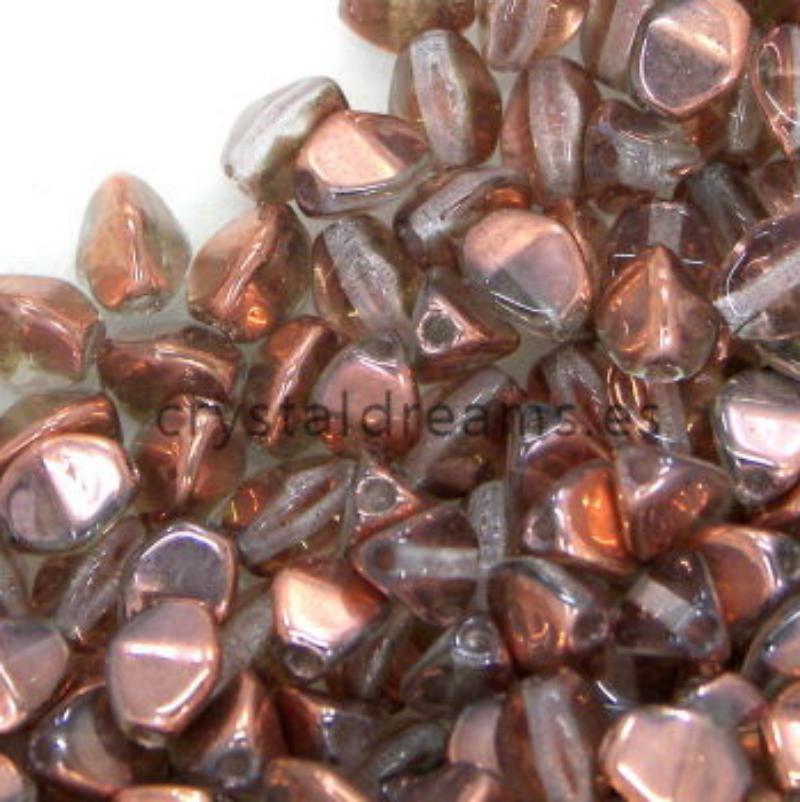 Pinch Beads 5mm - 25 Piezas - Color: Crystal Capri Gold - - Crystaldreams Abalorios