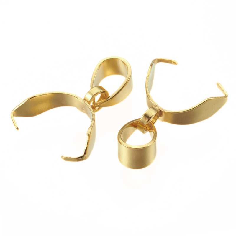 Pincho Acero Inoxidable Cuentas Dorado 9mm Espesor:0,5mm - - Crystaldreams Abalorios