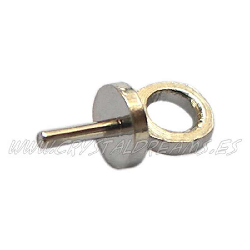 Pincho para perlas/cuentas 7mm . Agujero:1,5mm - Espesor:0,8mm - - Crystaldreams Abalorios