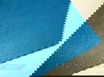 Plancha de fieltro - 1mm espesor - 21x30cm - Light Blue - - Crystaldreams Abalorios