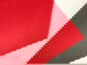 Plancha de fieltro - 1mm espesor - 21x30cm - Red -  - Crystaldreams Abalorios