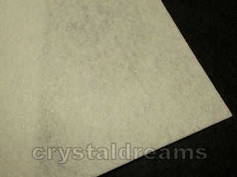 Plancha de fieltro soft 1mm espesor 20x30cm White - - Crystaldreams Abalorios