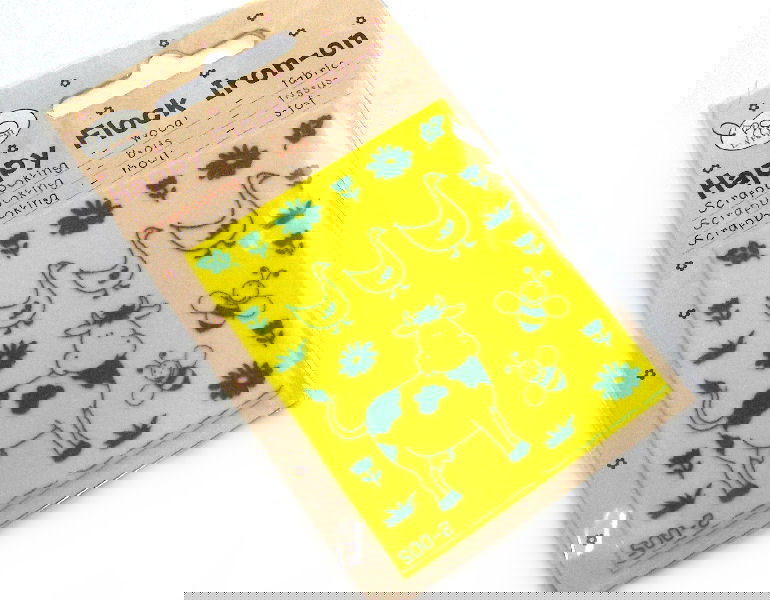 Plantilla Transferible pata Tela, Madera y Scrapbooking -Animals - - Crystaldreams Abalorios