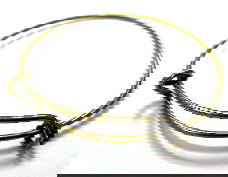 Pulsera Metal regulable 55-65mm - 1,5mm - Bronze - - Crystaldreams Abalorios