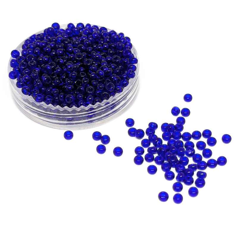 Rocalla Preciosa 11/0 2mm Dark Sapphire 10gr. - - Crystaldreams Abalorios