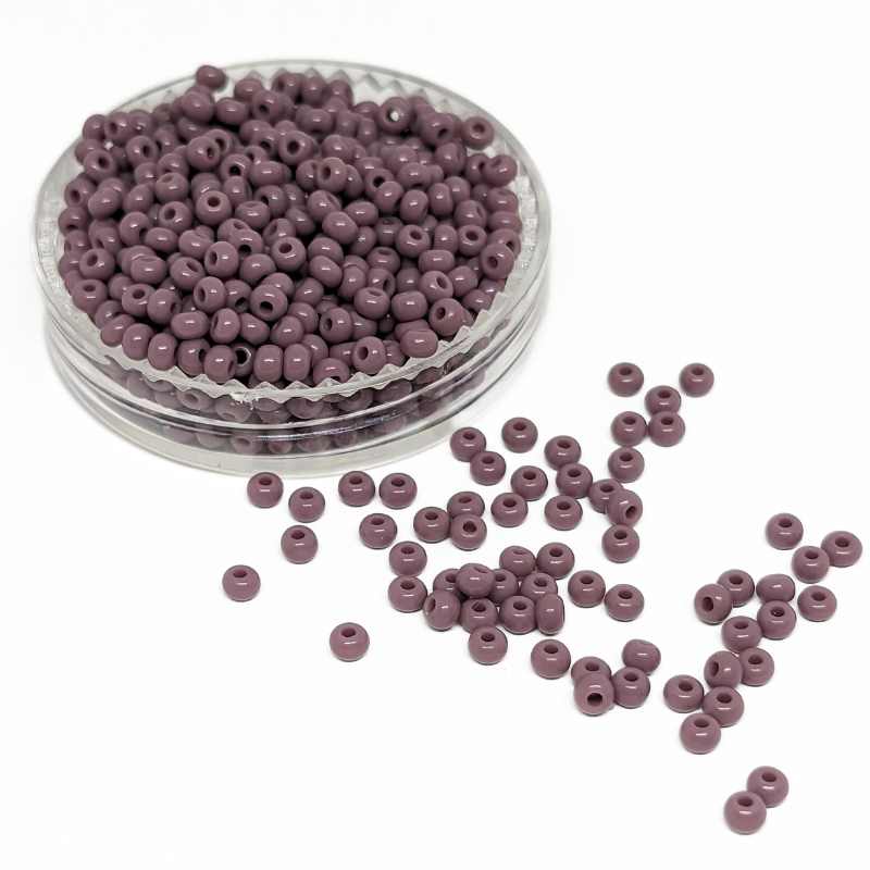 Rocalla Preciosa 11/0 2mm Opaque Light Purple 10gr. - - Crystaldreams Abalorios