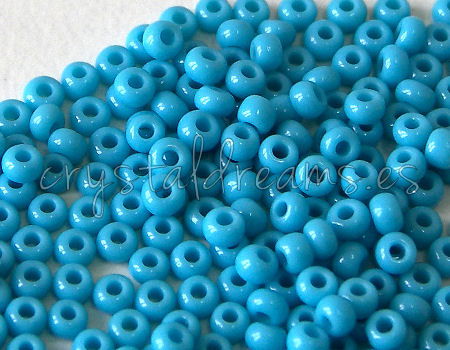 Rocalla Preciosa® 9/0 - Turquoise Blue - 10 gr. - - Crystaldreams Abalorios