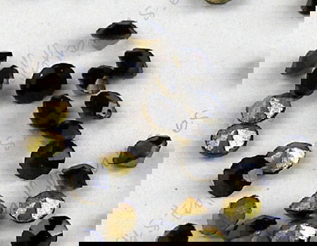 SS08 Strass Rhinestone - color Jet - - Crystaldreams Abalorios