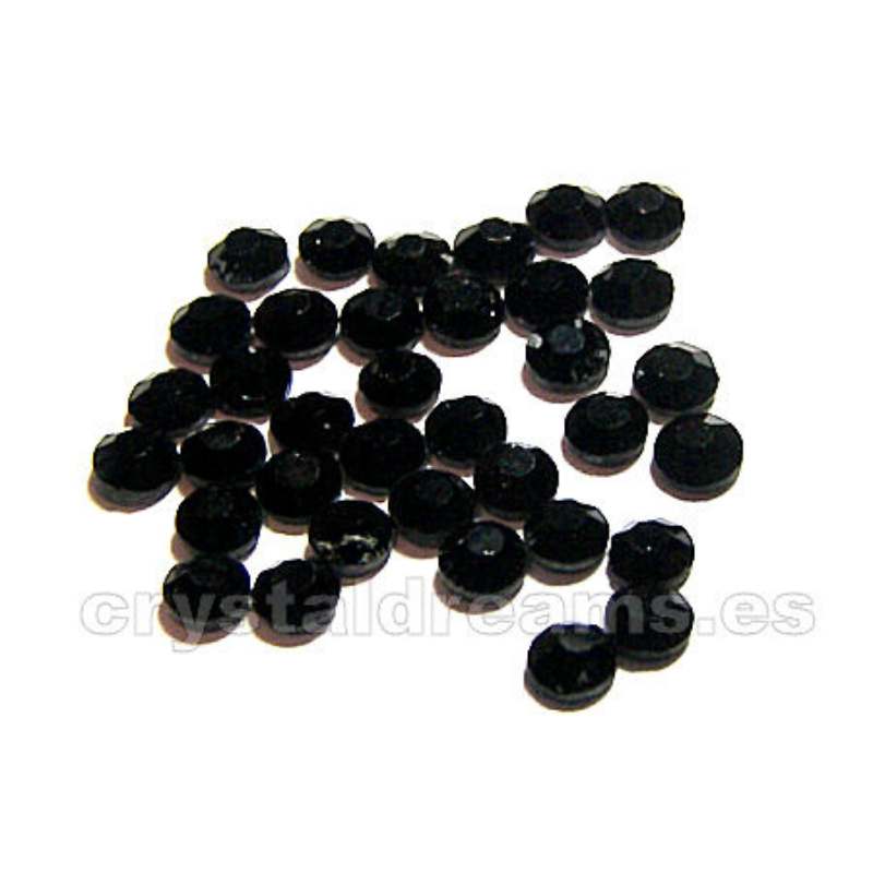 SS10 Jet - paquete de 1 gr. ( 70 piezas approx) - - Crystaldreams Abalorios