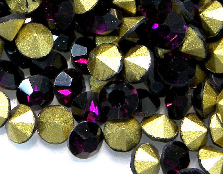 SS10 Strass Rhinestone - Amethyst - col.016 - - Crystaldreams Abalorios