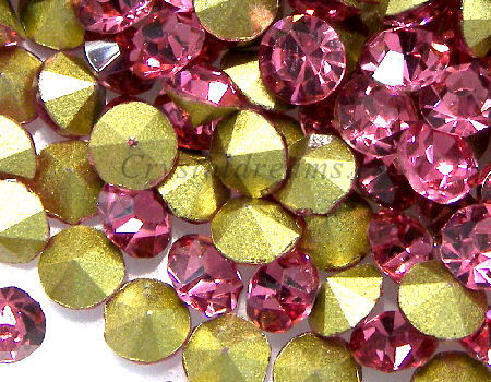 SS10 Strass Rhinestone - Fuchsia - col.024 - - Crystaldreams Abalorios
