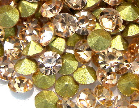 SS10 Strass Rhinestone - Light Peach - col.023 - - Crystaldreams Abalorios