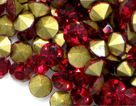 SS12 Strass Rhinestone - Siam - col.029 - - Crystaldreams Abalorios