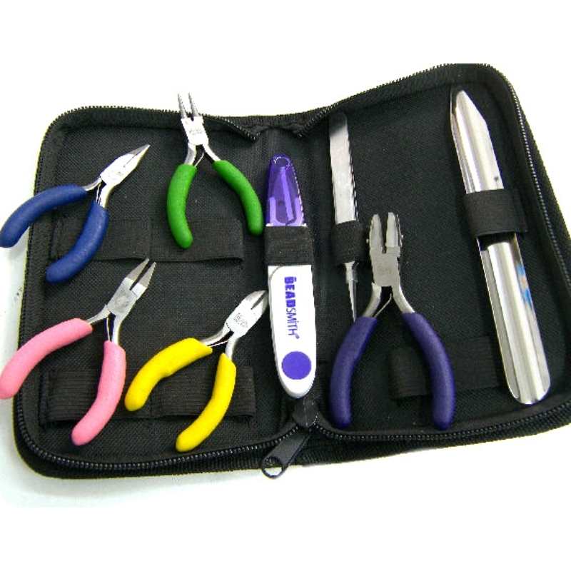 Set Estuche de 8 Herramientas para bisuteria - 100% BeadSmith - - Crystaldreams Abalorios