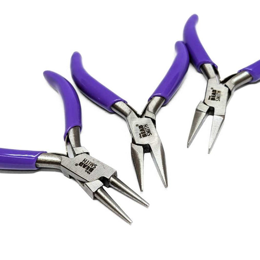 Set de 3 Alicates Mini 100% BeadSmith - Mod. Purple -
