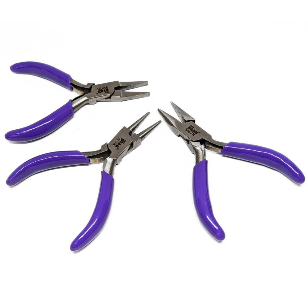 Set de 3 Alicates Mini 100% BeadSmith - Mod. Purple -