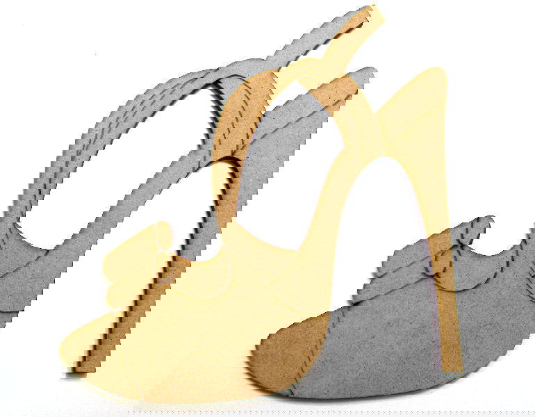 Silueta de DM para decoración 20x18cm Heels - - Crystaldreams Abalorios