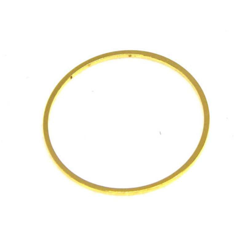 Soporte Brick Stitch Miyuki Round 20mm Golden Espesor: 1mm - - Crystaldreams Abalorios