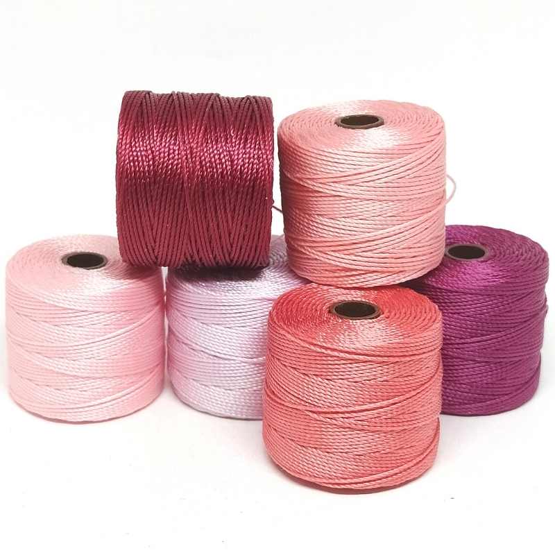 Surtidos 6 Bobinas Hilos Superlon 210 Mix Minnie - - Crystaldreams Abalorios