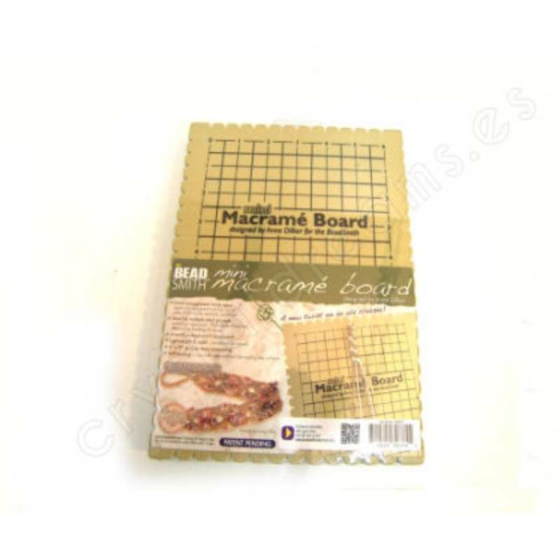 TABLA PARA MACRAME BEADSMITH - 26x19cm Pequeña - - Crystaldreams Abalorios