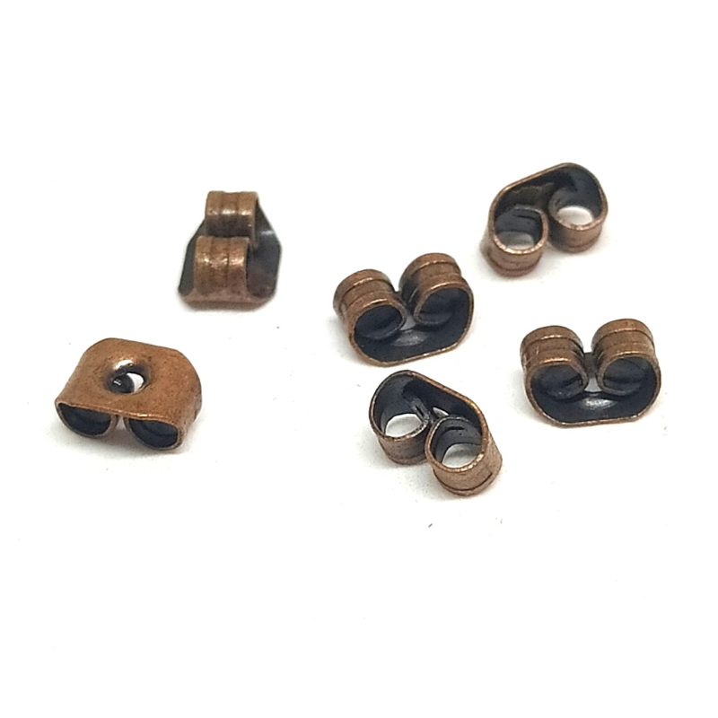 TRASERA Cobre - Agujero: 0,9mm - - Crystaldreams Abalorios