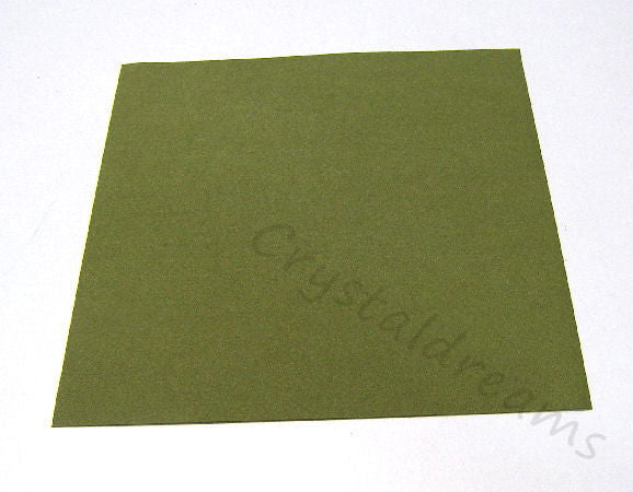 Tela de Ultrasuede 21,6 x21,6cm - Color: Fern - - Crystaldreams Abalorios