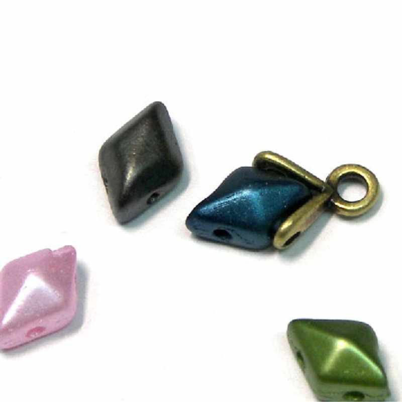 Terminal Cymbal para DiamonDUO Beads Bronce - - Crystaldreams Abalorios