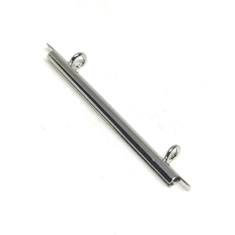 Terminal a deslizar Miyuki para 11/0 35mm Platinum - - Crystaldreams Abalorios