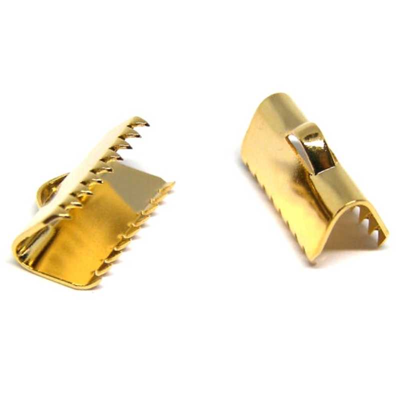 Terminal a presión Acero inoxidable 304 - 13x7,5mm Agujero:1,2mm - - Crystaldreams Abalorios