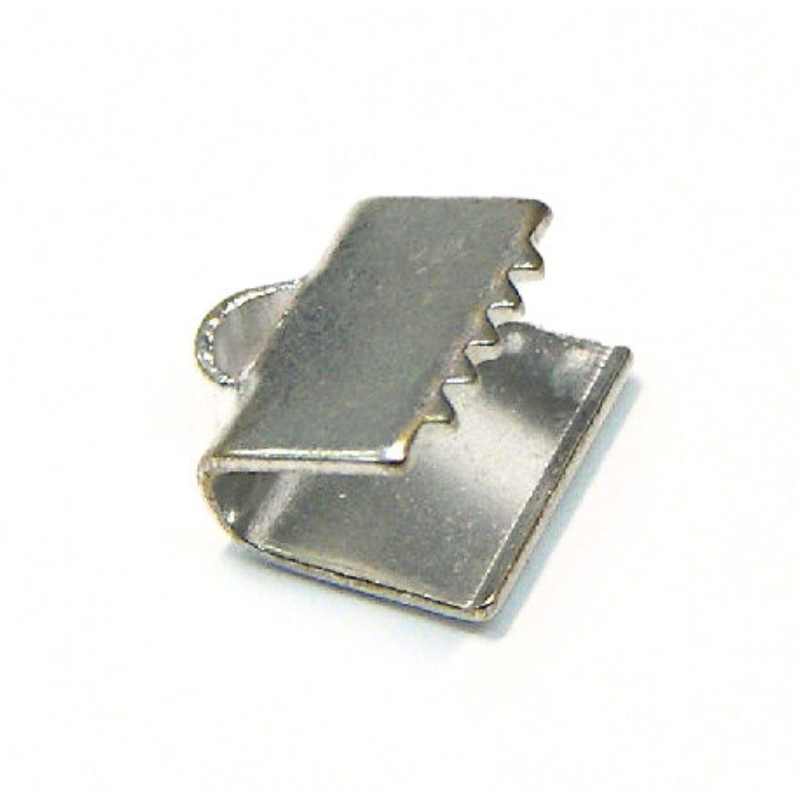 Terminales 7x4mm Agujero:1,3mm Plateado - - Crystaldreams Abalorios