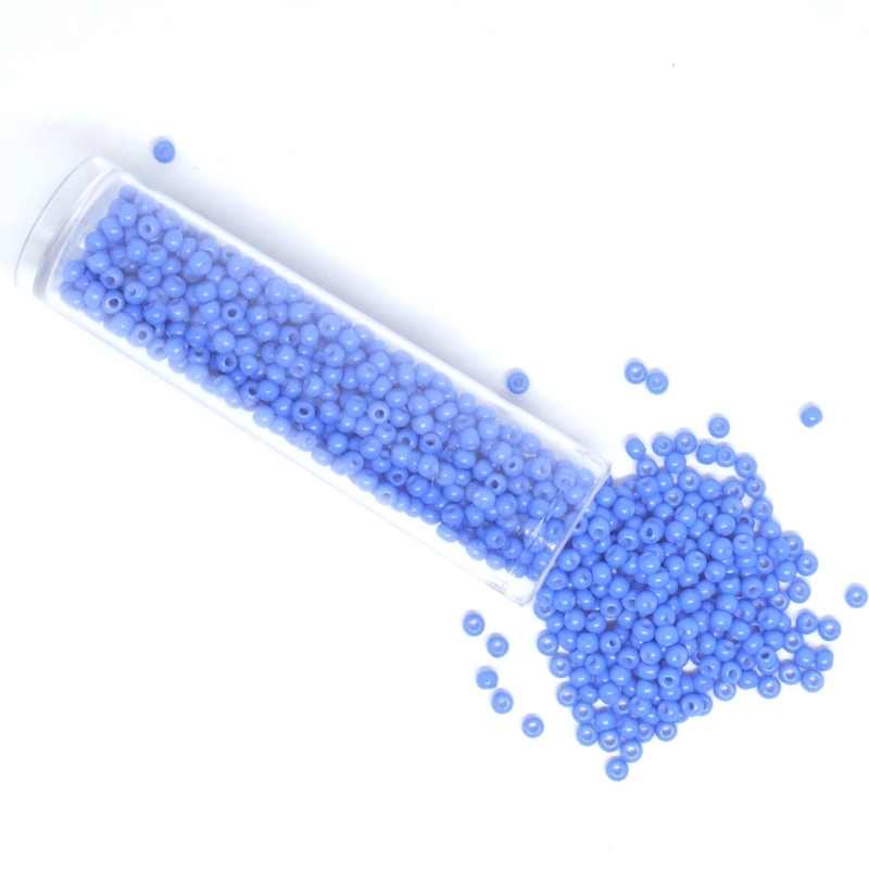 Tubo Rocallas de vidrio NOVA 11/0 2mm - Sapphire 6gr. - - Crystaldreams Abalorios