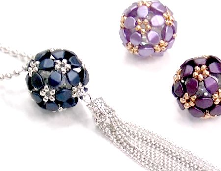 Tutorial - Como hacer una Pentabola con Pinch Beads - - Crystaldreams Abalorios