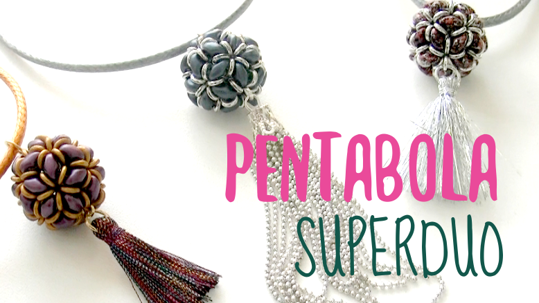 Tutorial Pentabola con Superduo - - Crystaldreams Abalorios