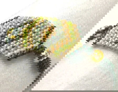 Tutorial Pulsera Entrepieza con Miyuki y nudos Macrame - Con video - - Crystaldreams Abalorios