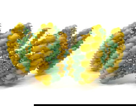 Tutorial Pulsera Tortuga con técnica Peyote con video - - Crystaldreams Abalorios