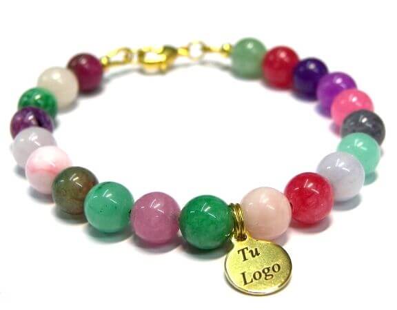 Tutorial Pulsera con Cuentas de Jade teñidas - - Crystaldreams Abalorios