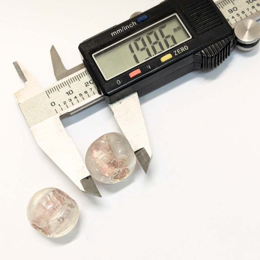 abalorios de vidrio de 20mm