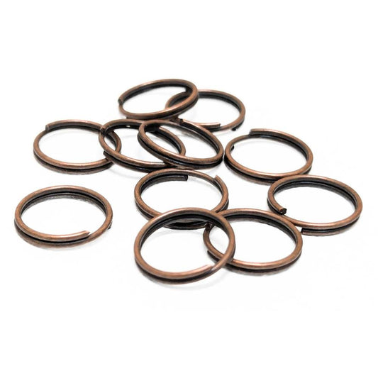 Anillas redondas en cobre da 10mm