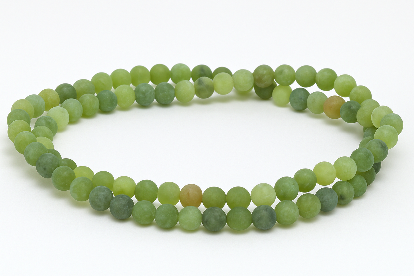 Cuentas de jade natural Taiwan en 4mm