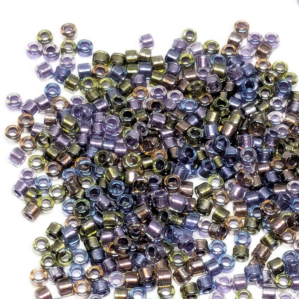 11/0 MIYUKI delica DB0986-Mix Bronze Violet Liné-1gr.