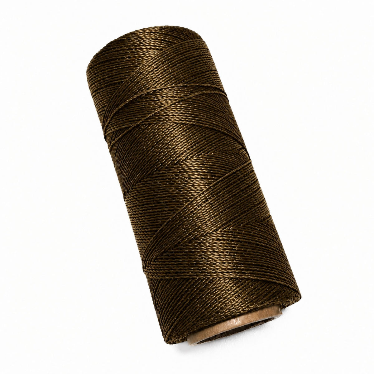 Bobina Cordón brasileño encerado 0,5mm de 2 cabos Old Gold