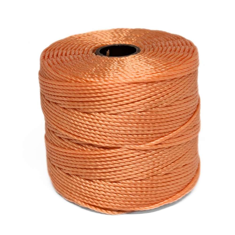 S-Lon (or Superlon) thread - 70 meters - Color: Pumpkin