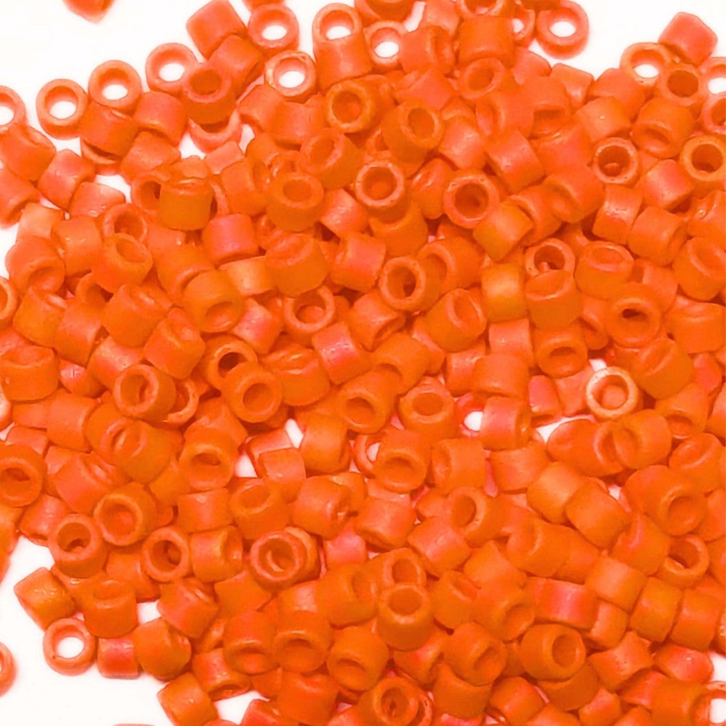 11/0 MIYUKI delica DB0872 - Opaque Orange AB Matte - 1 gr.