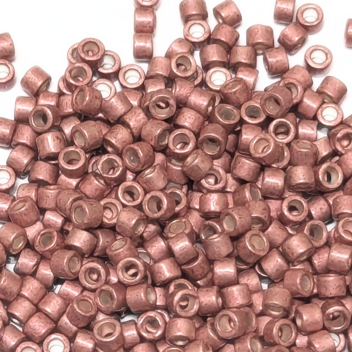 11/0 MIYUKI delica DB1156 Galvanized Semi Matte Pink Blush - 1gr.