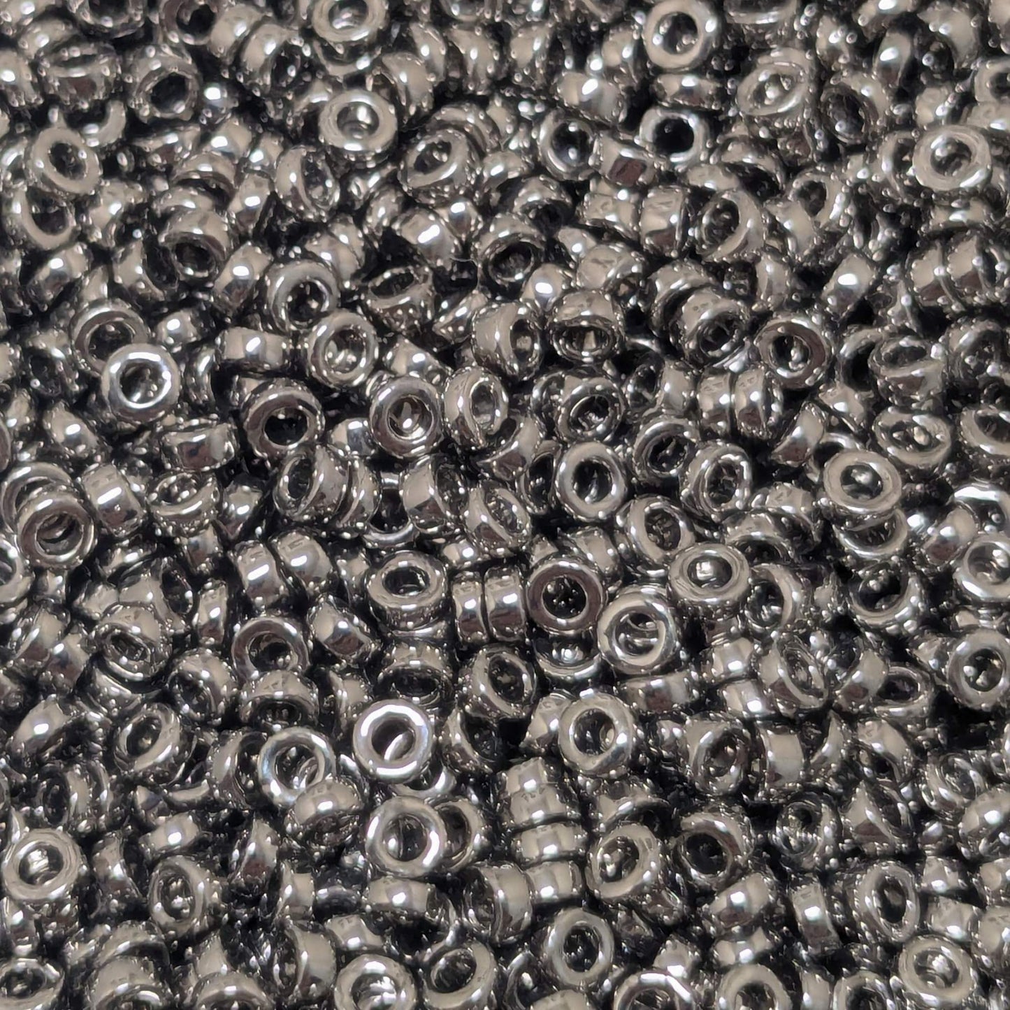 Distanciadores Miyuki Nickel Plated