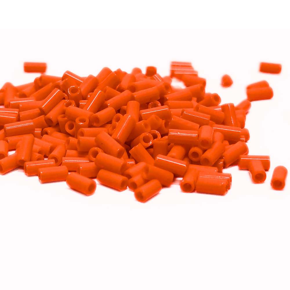 bugke beads de 3mm de miyuki color opaque orange