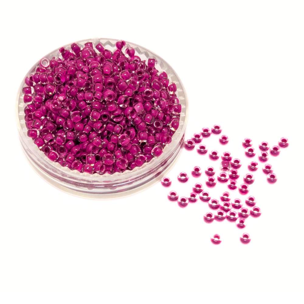 10gr. Preciosa Seedling 11/0 2mm Terra Intensive Lining Magenta